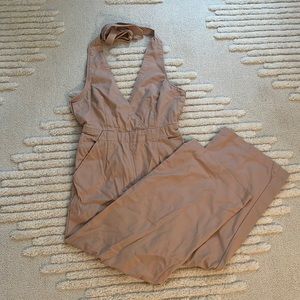 Forever 21: Cotton V-Neck Jumpsuit